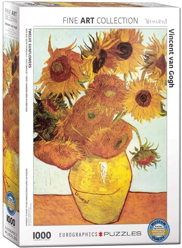 Slagalica TWELVE SUNFLOWERS BY VAN GOGH 1000 kom 