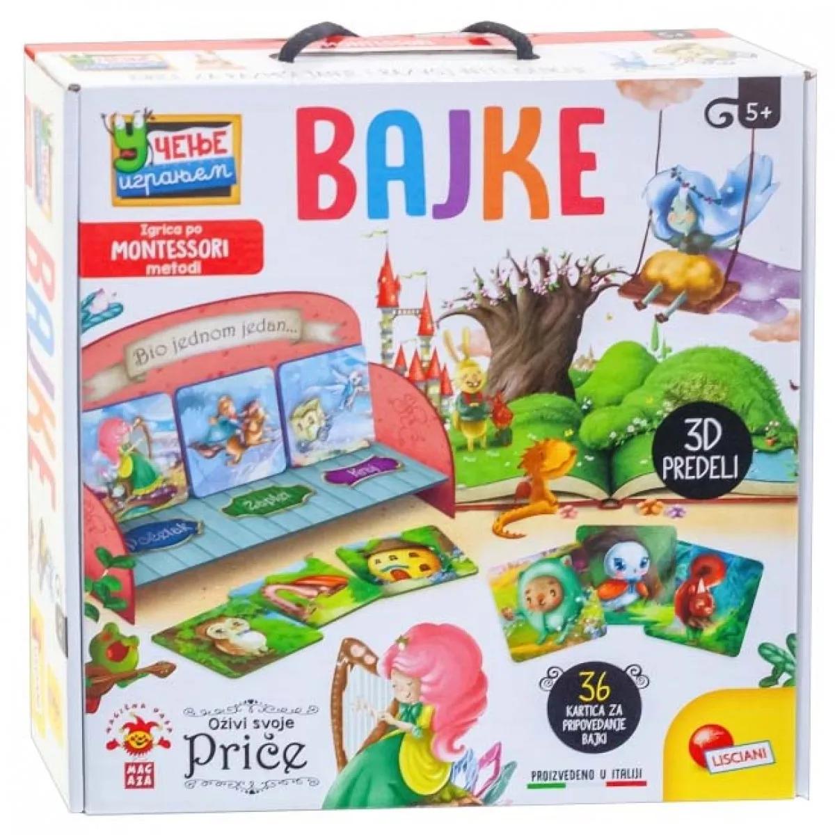 MONTESORI kreativna igra BAJKE 