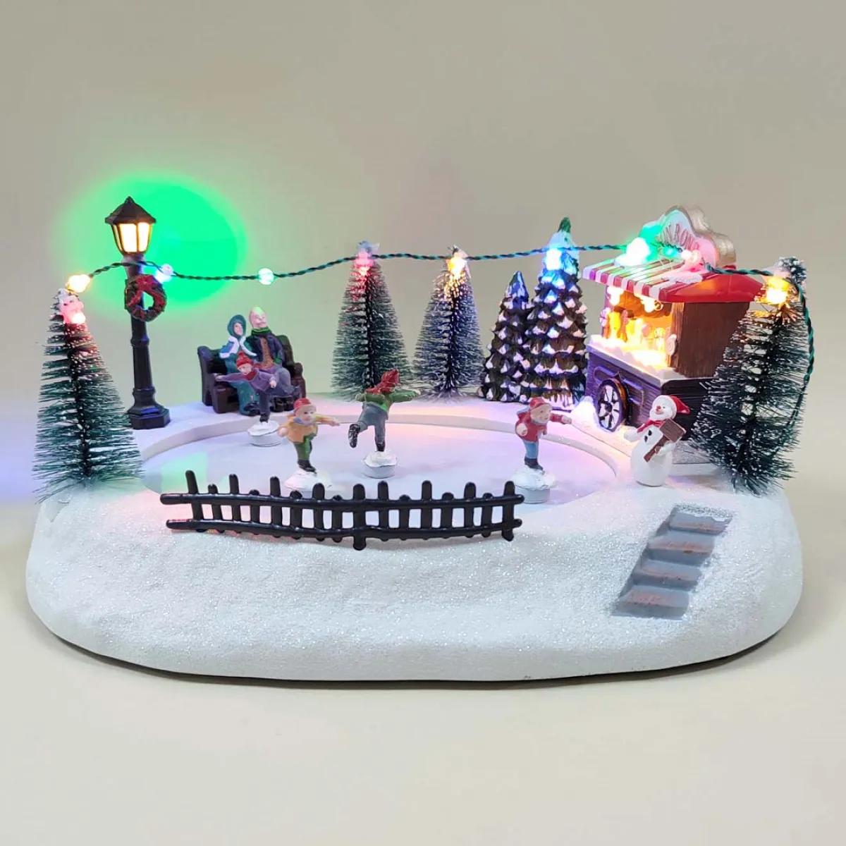 Novogodišnja muzička figura KLIZALIŠTE 