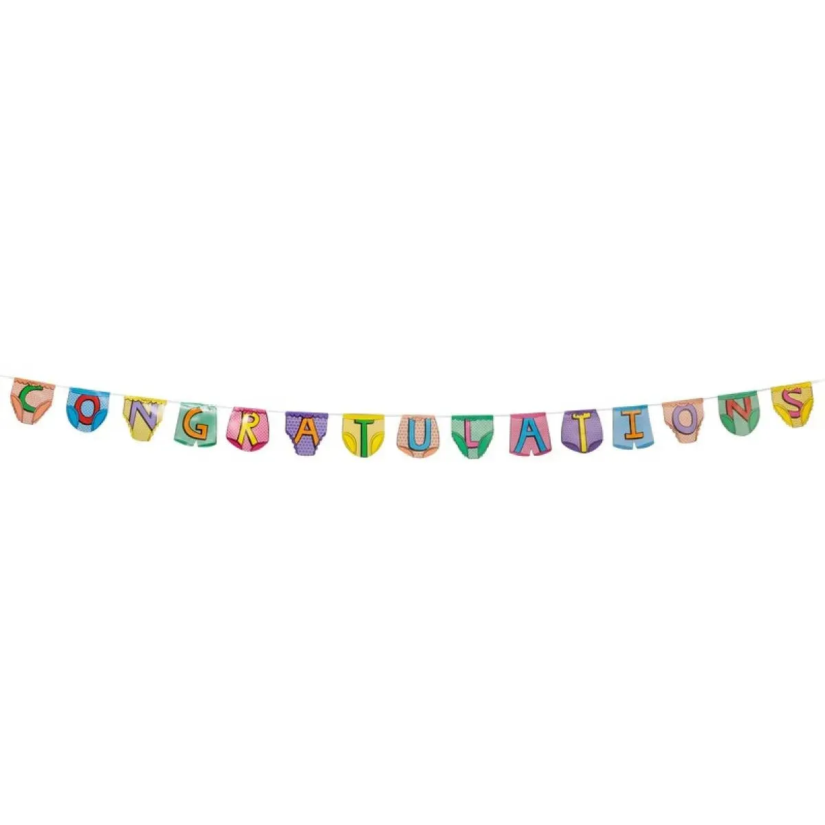 Rođendanske zastavice CONGRATULATIONS 