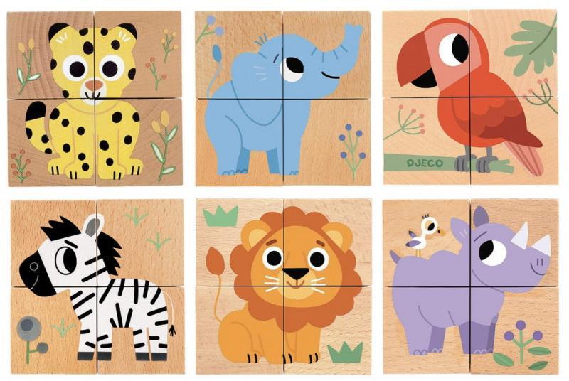 Puzzle za decu WILD & CO 