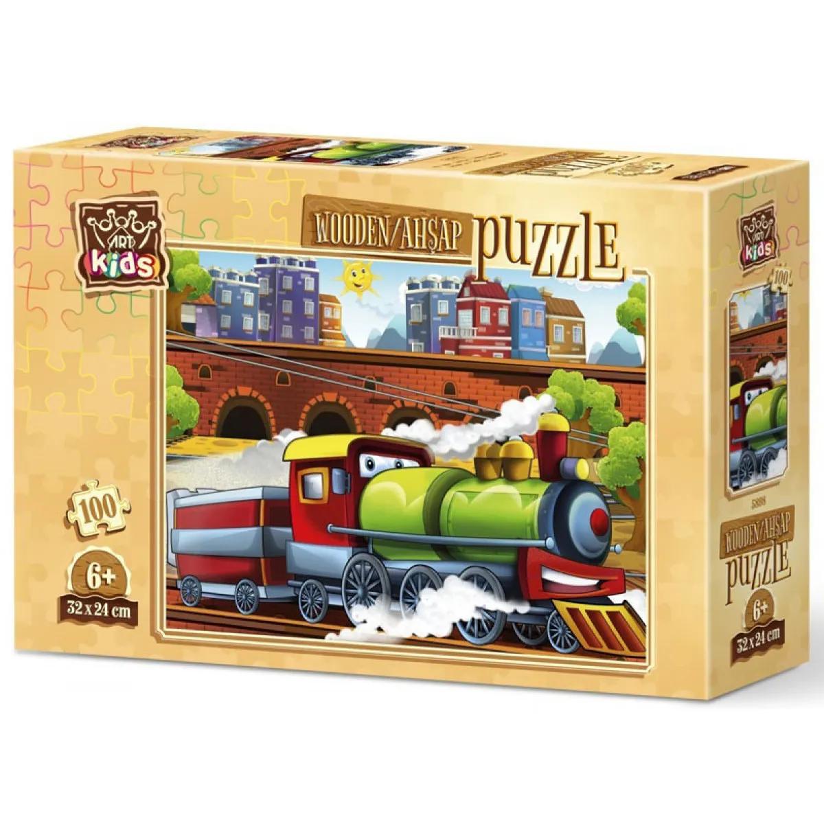 Drvena slagalica  WHERE DO WE CHOO-CHOO 