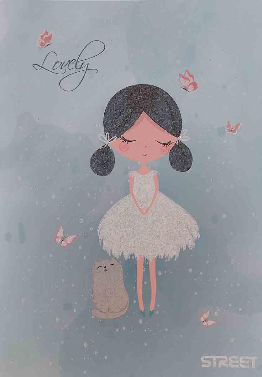 FASHION  SVESKA A4/54L/LINIJE.MAR 