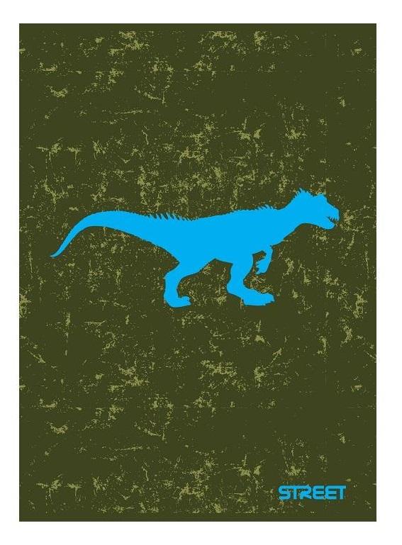 DINOSAURS SVESKA A5/54L/KVADRATI 