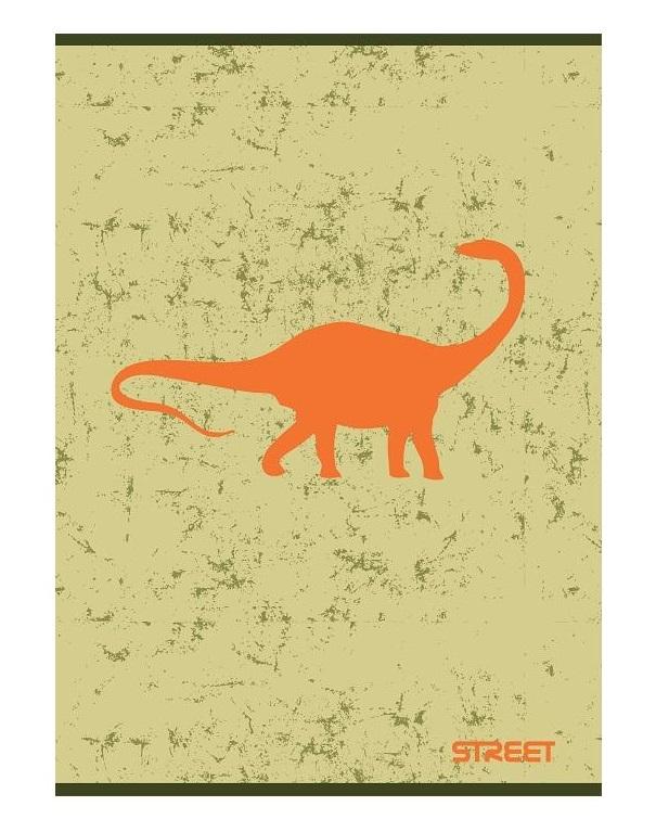 DINOSAURS SVESKA A5/54L/KVADRATI 