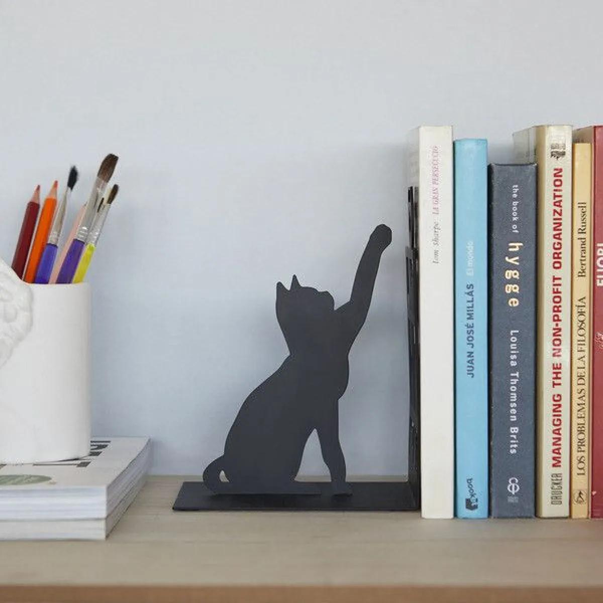 Držač za knjige MAČKA I AKVARIJUM 