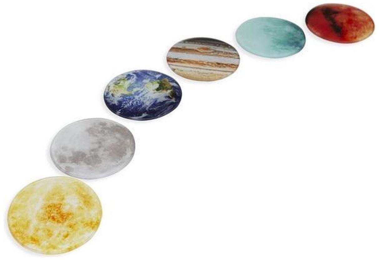 Stakleni podmetači za čaše 