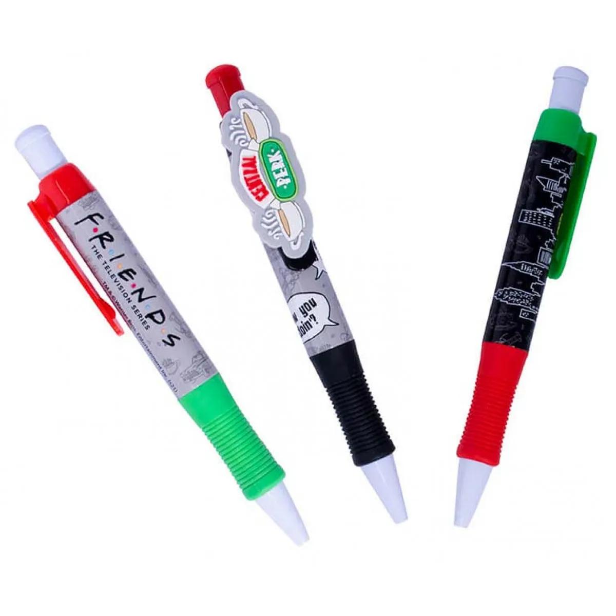 FRIENDS set tri hemijske olovke 