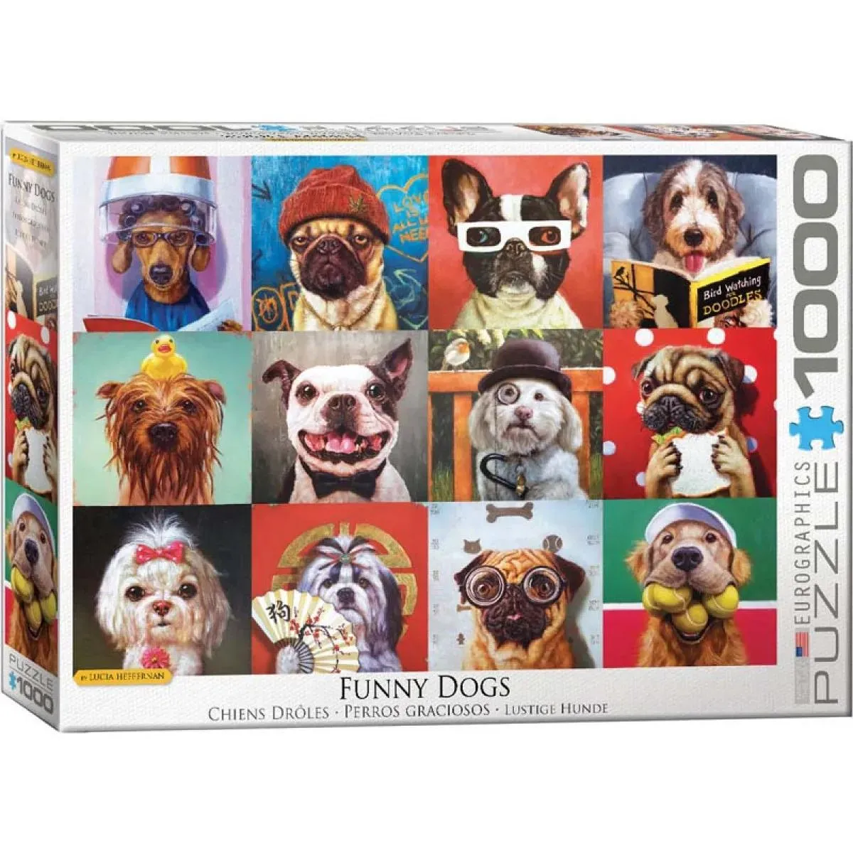 Slagalica FUNNY DOGS - 1000 kom 