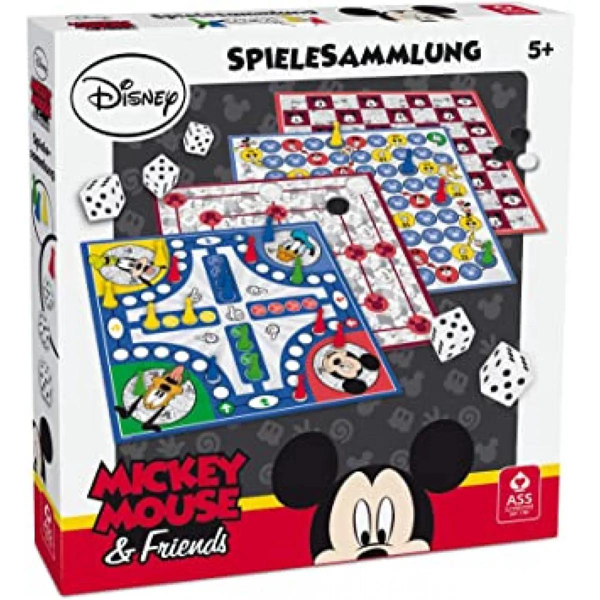 MICKEY AND FRIENDS kolekcija četiri društvene igre 