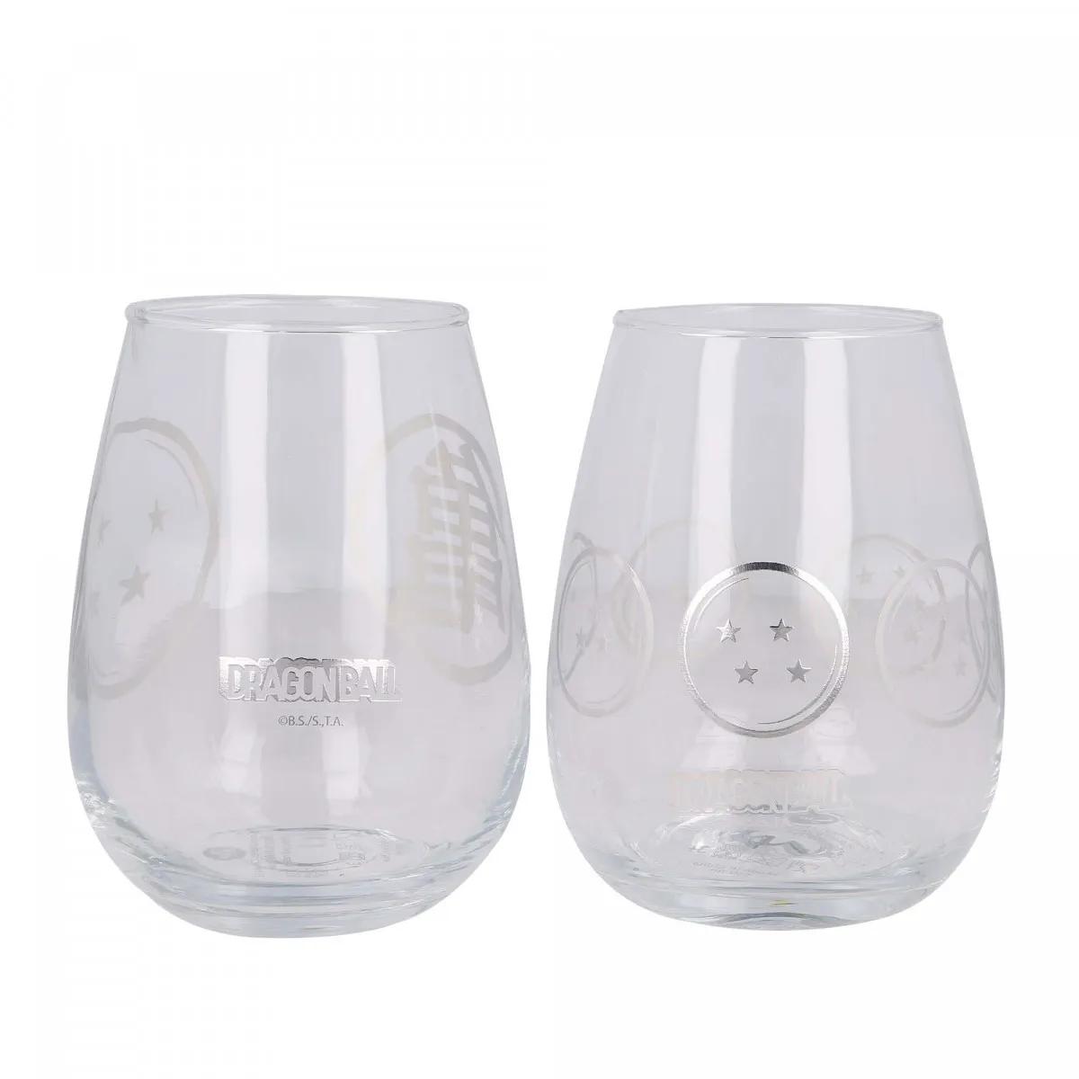 DRAGON BALL  dve staklene čaše 