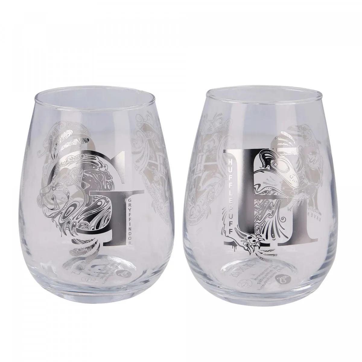 HARRY POTTER set dve staklene čaše 510ml 
