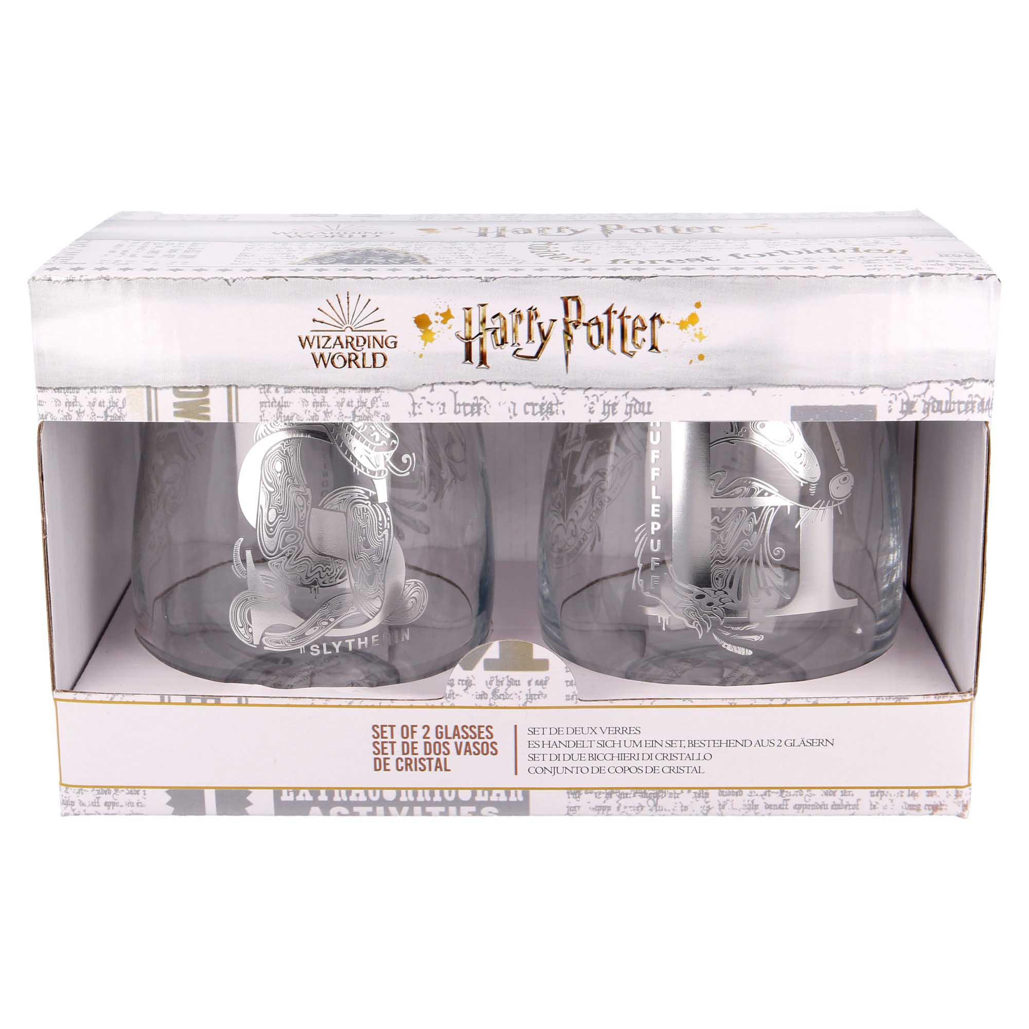 HARRY POTTER set dve staklene čaše 510ml 