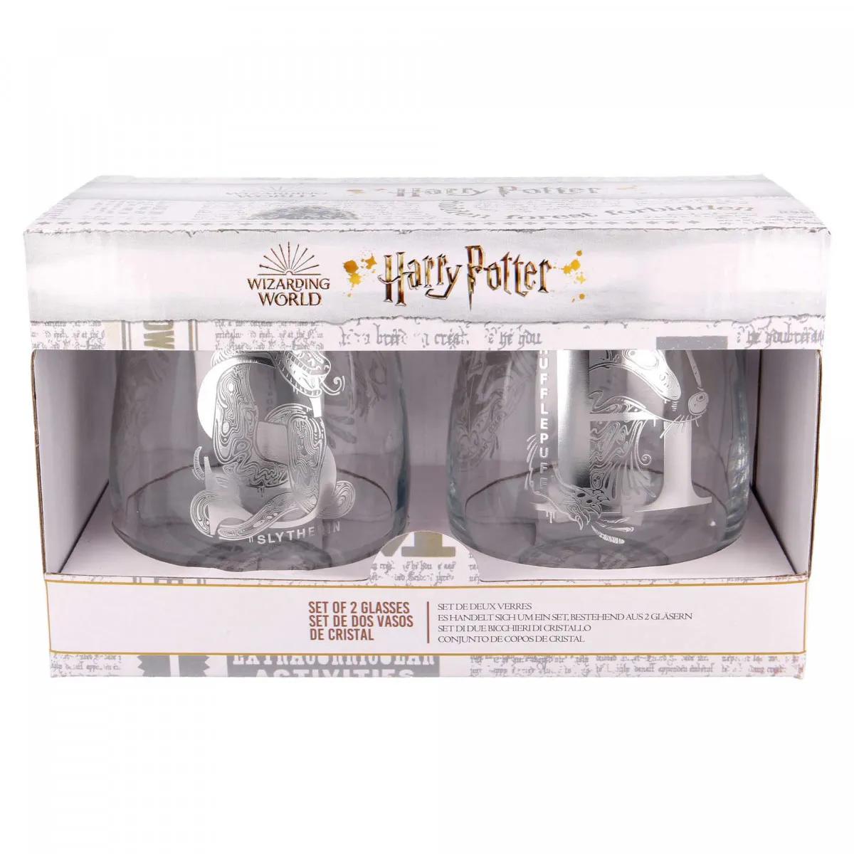 HARRY POTTER set dve staklene čaše 510ml 