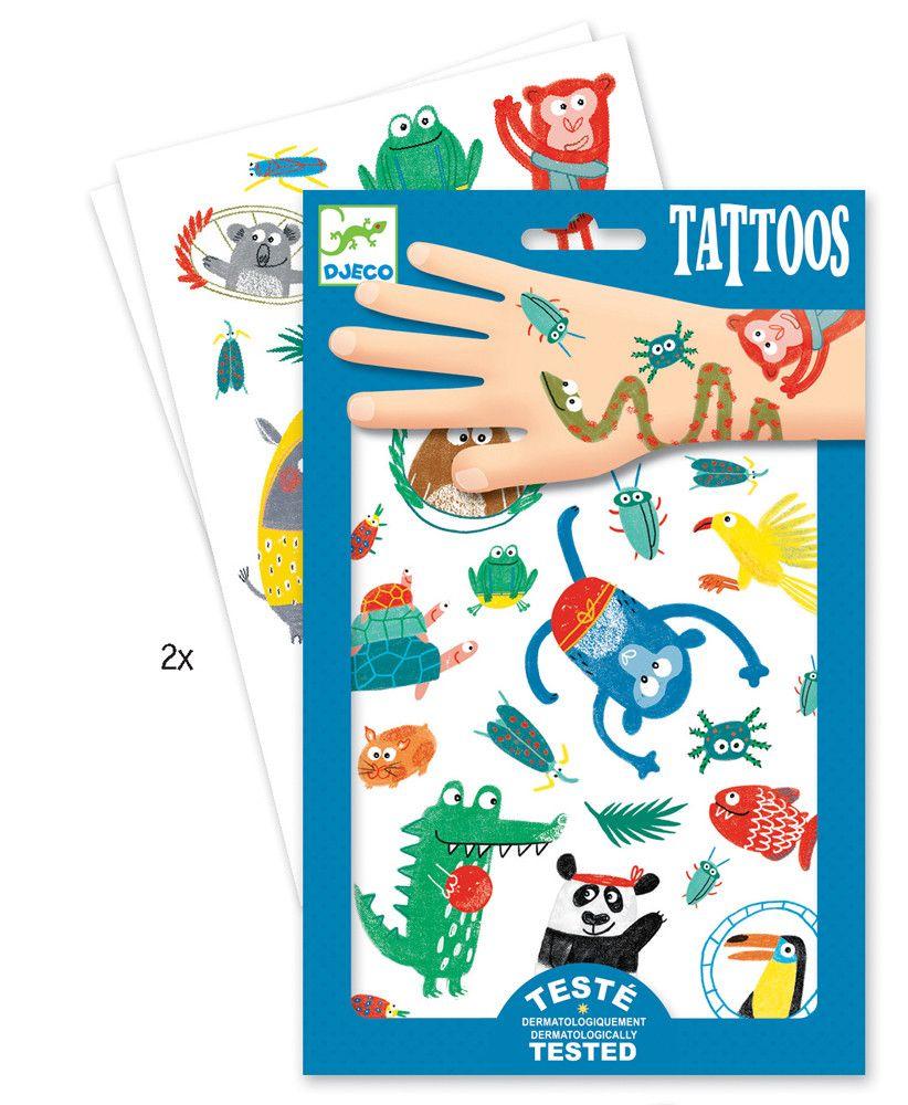 Privremene tetovaže DIVLJE ŽIVOTINJE 