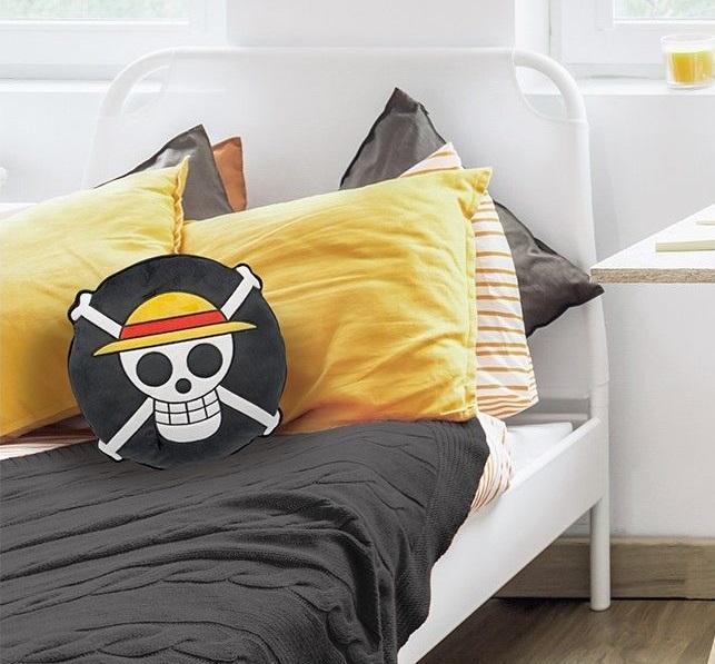 ONE PIECE okrugli jastuk SKULL 