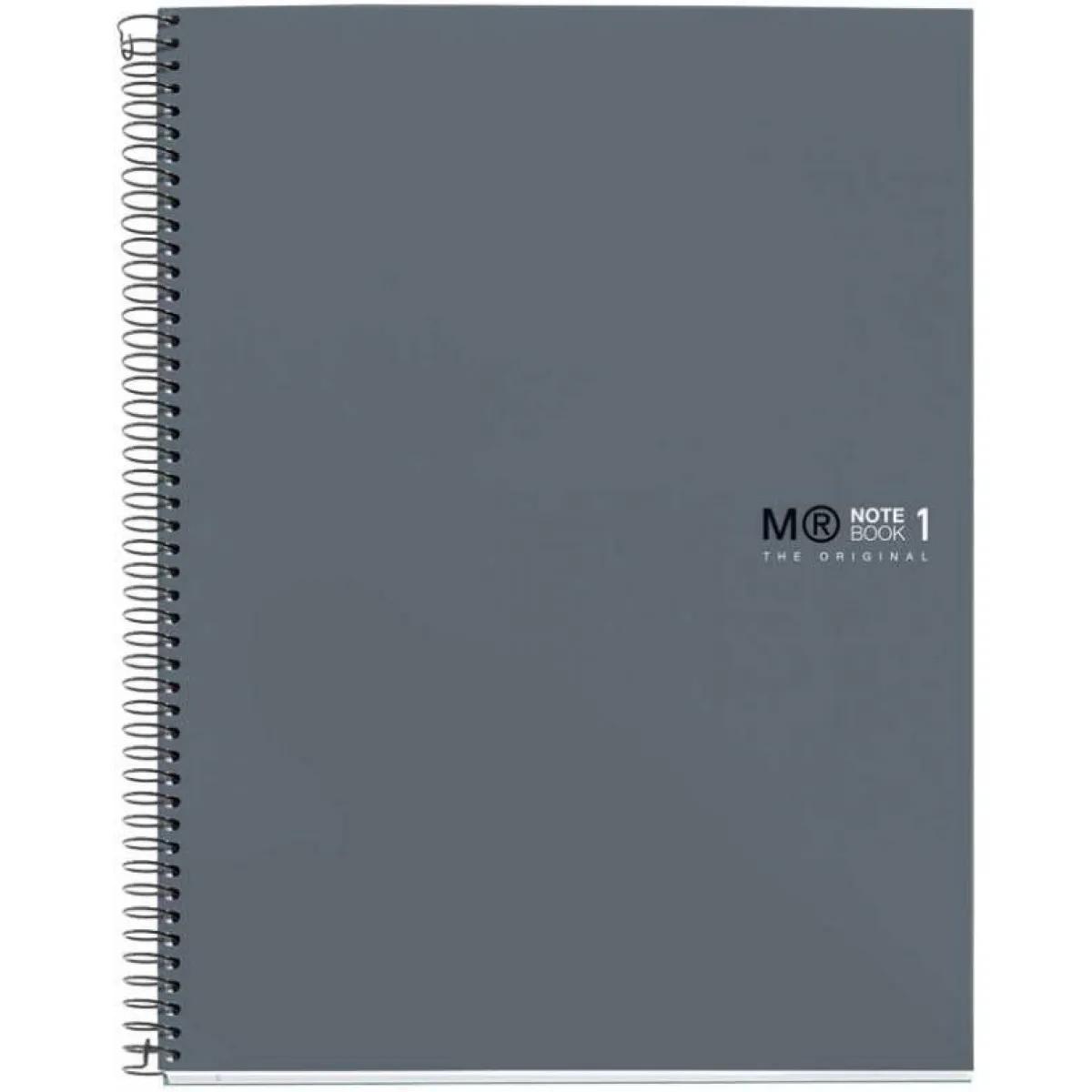 Sveska sa spiralom A5  GRAPHITE (na kvadratiće) 