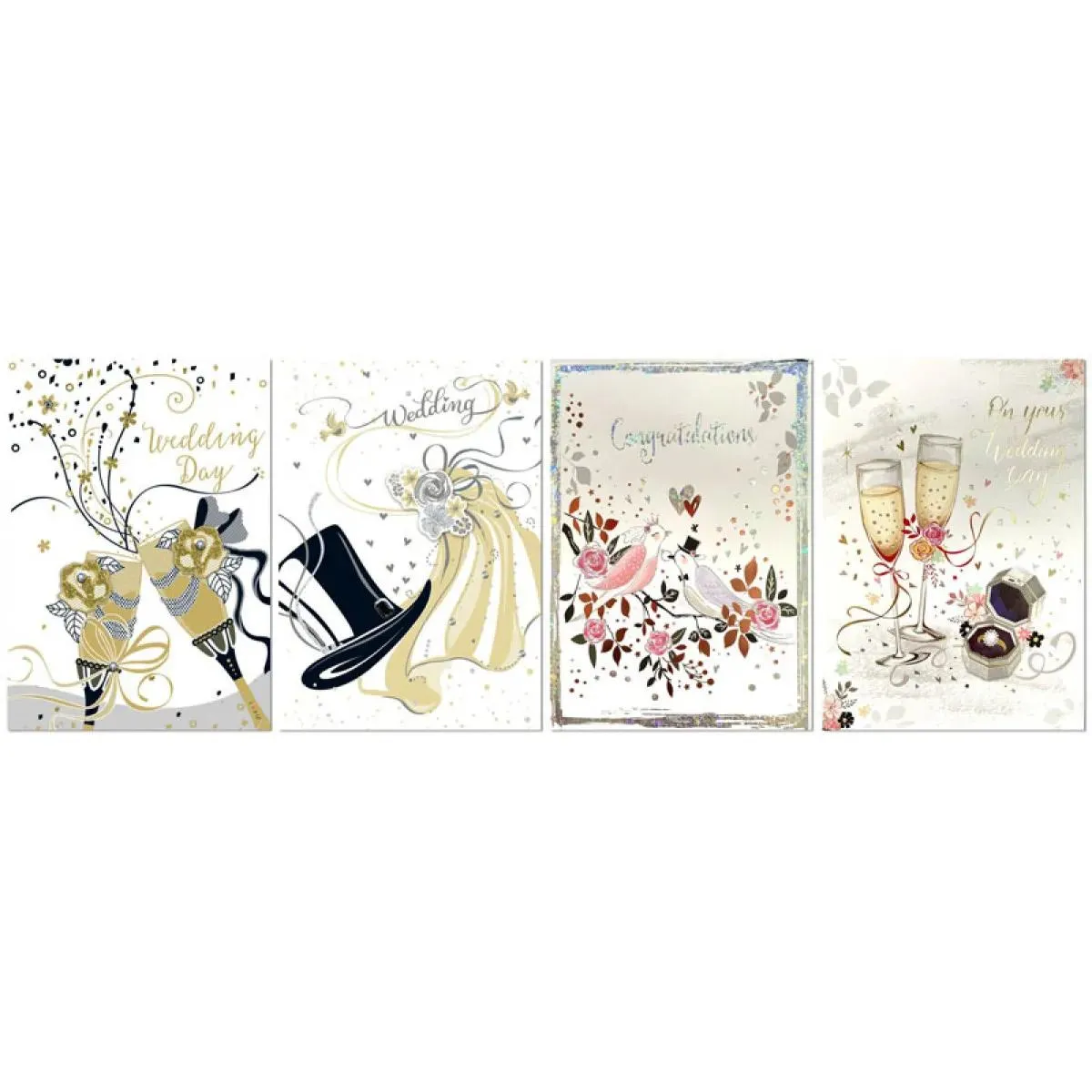 ČESTITKA ROMANTIC WEDDING 