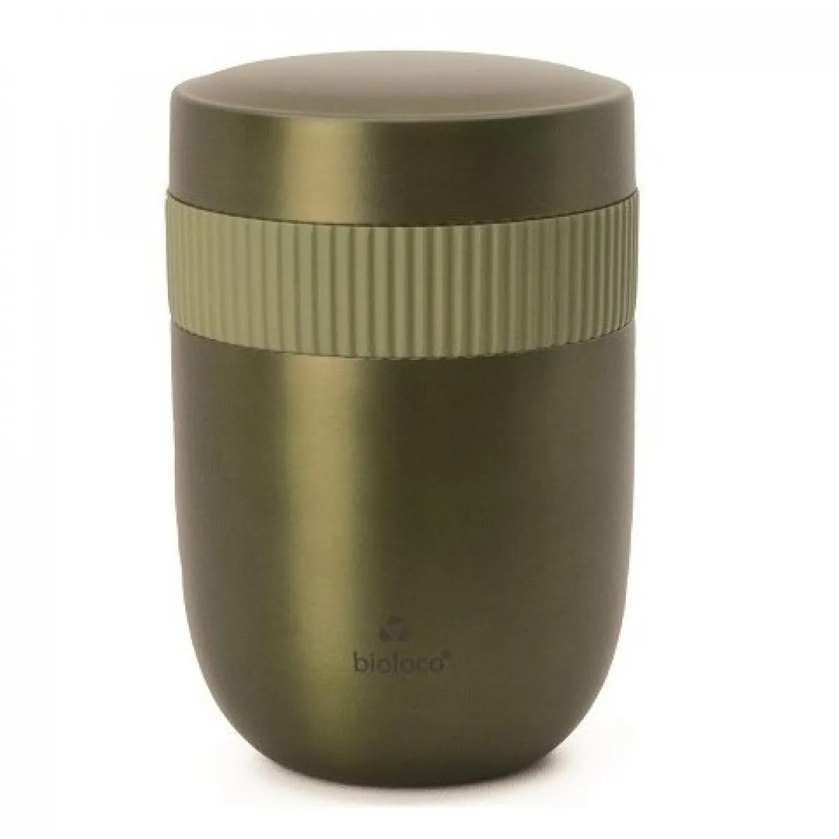 BIOLOCO  dvodelna kutija za hranu KHAKI 