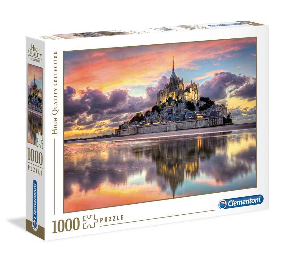 Puzzle 1000 LE MAGNIFIQUE MONT SAINT-MI Clementoni 