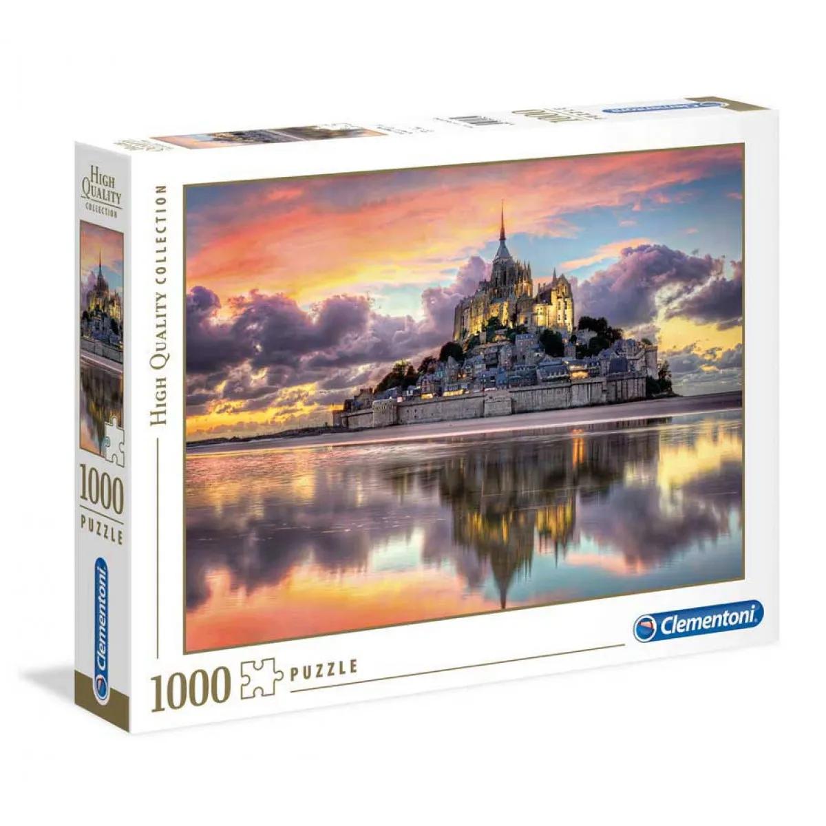 Puzzle 1000 LE MAGNIFIQUE MONT SAINT-MI Clementoni 