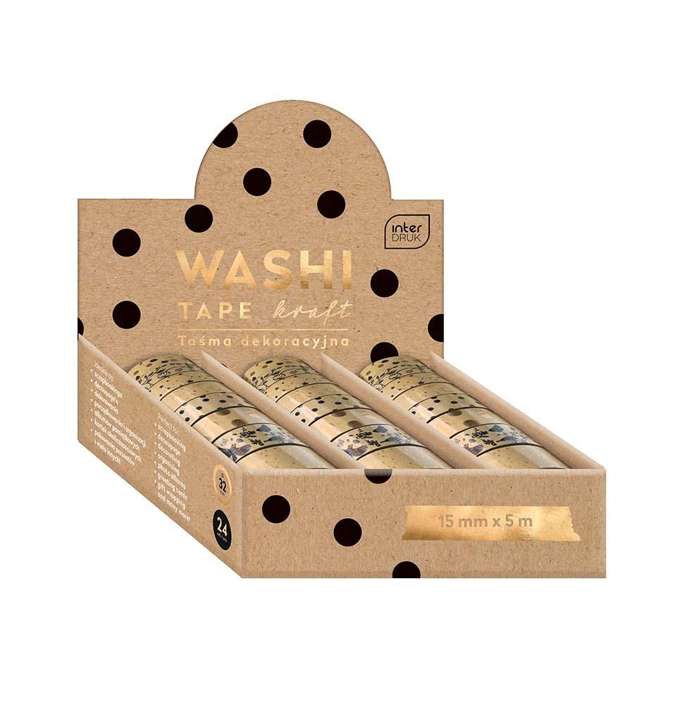 Dekorativni selotejp KRAFT 