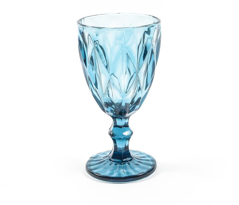 Staklena čaša PLAVA - 16,5x8,5cm 
