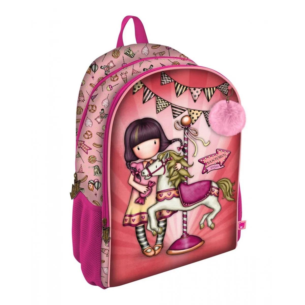 Ranac školski sa dve pregrade GORJUSS FAIRGROUND Carousel 