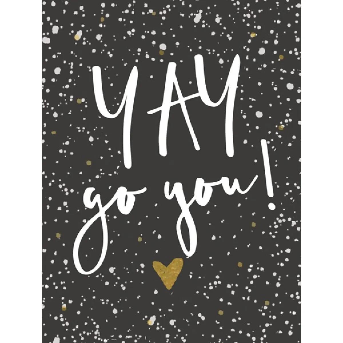 Čestitka YAY GO YOU! 