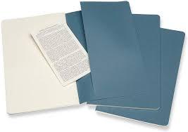 MOLESKINE set tri beležnice PLAVE 