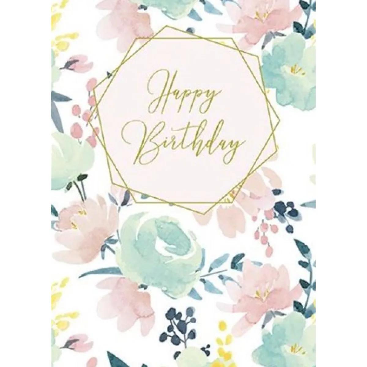 Rođendanska čestitka LOVELY FLORALS 