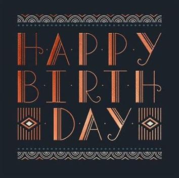 Rođendanska čestitka DECO 