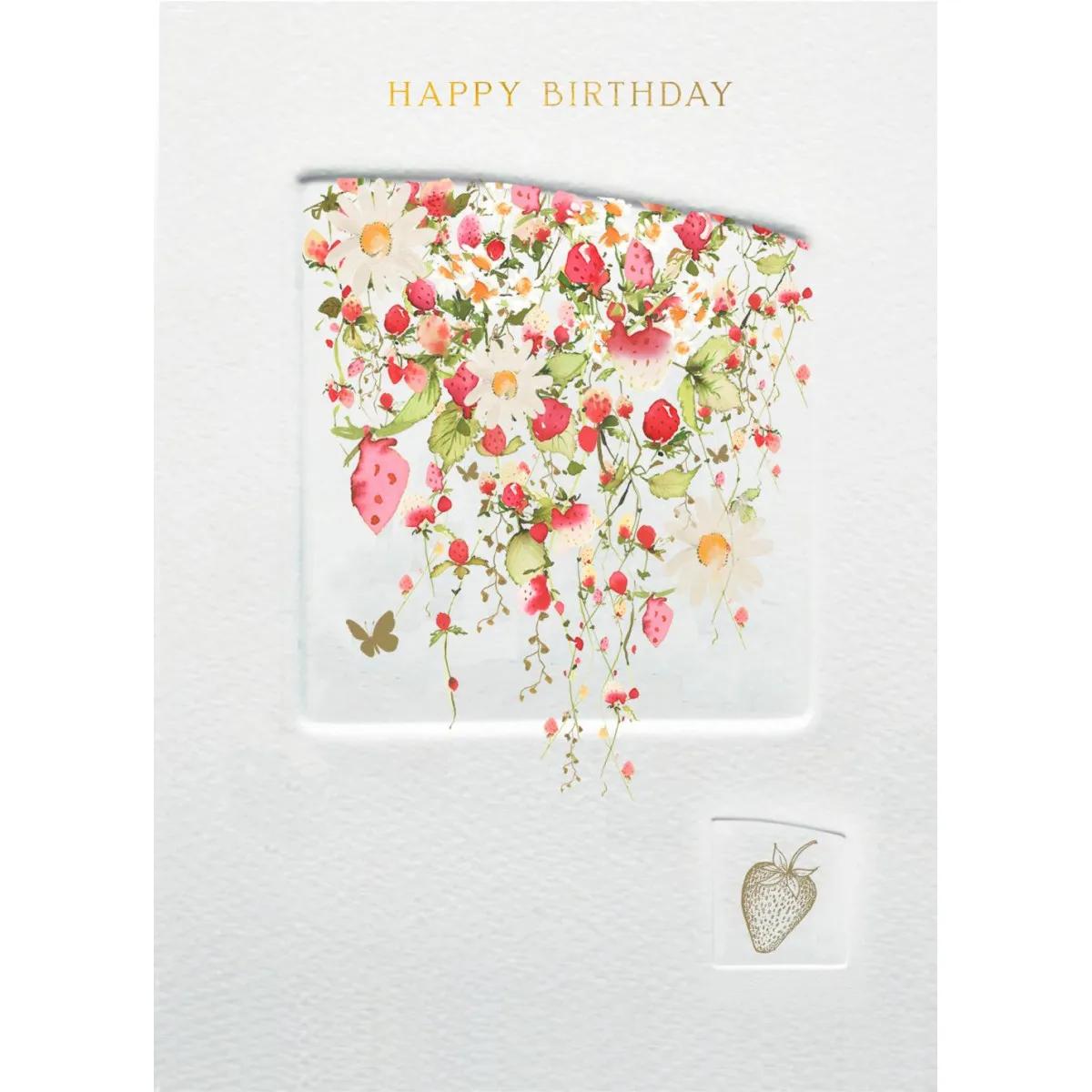 Rođendanska čestitka STRAWBERRIES 