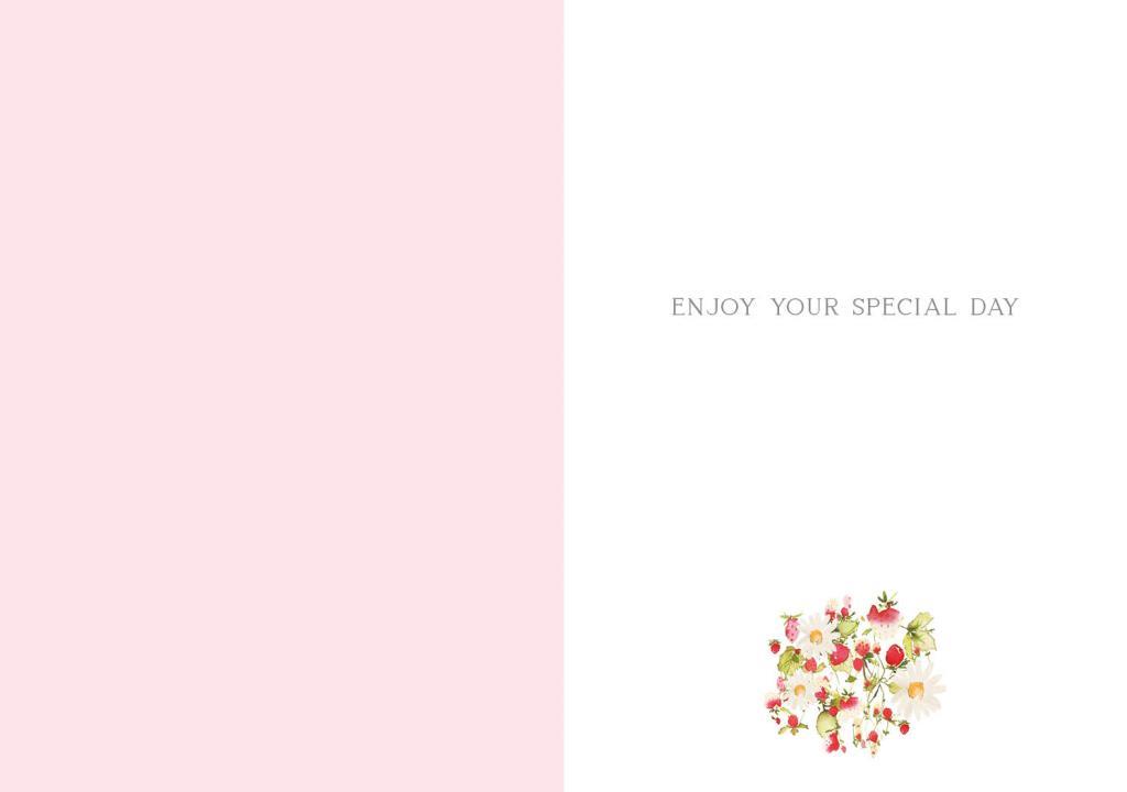 Rođendanska čestitka STRAWBERRIES 