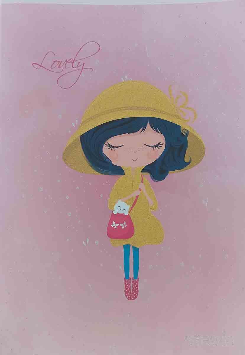 Sveska A5 na linije FASHION 