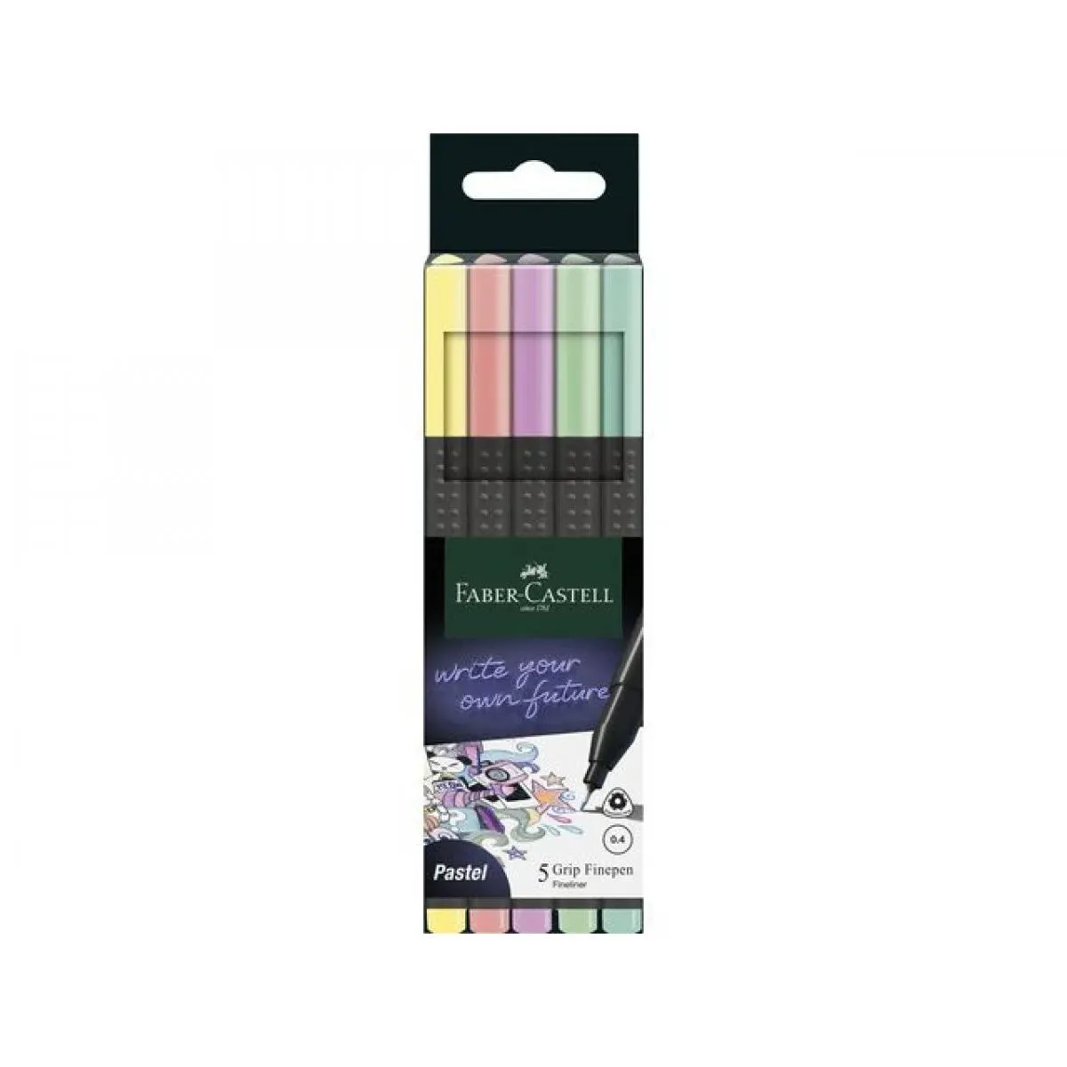 FABER CASTELL flomasteri lajneri 1/5 PASTEL 