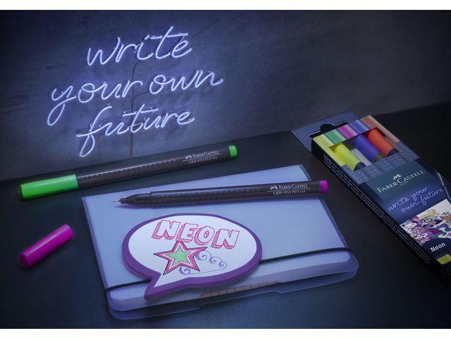 FABER CASTELL flomasteri lajneri 1/5 NEON 