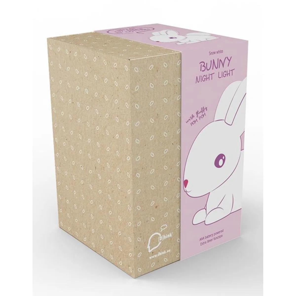 Noćna lampa ZEKA - ROZE 