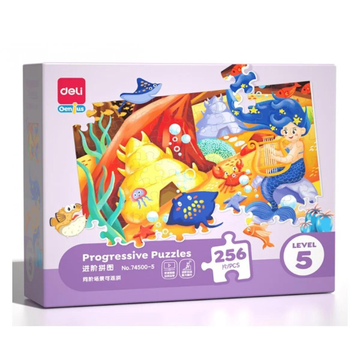 PUZZLE - SLAGALICA PROGRESIVNI nivo 5 - 256 delova 