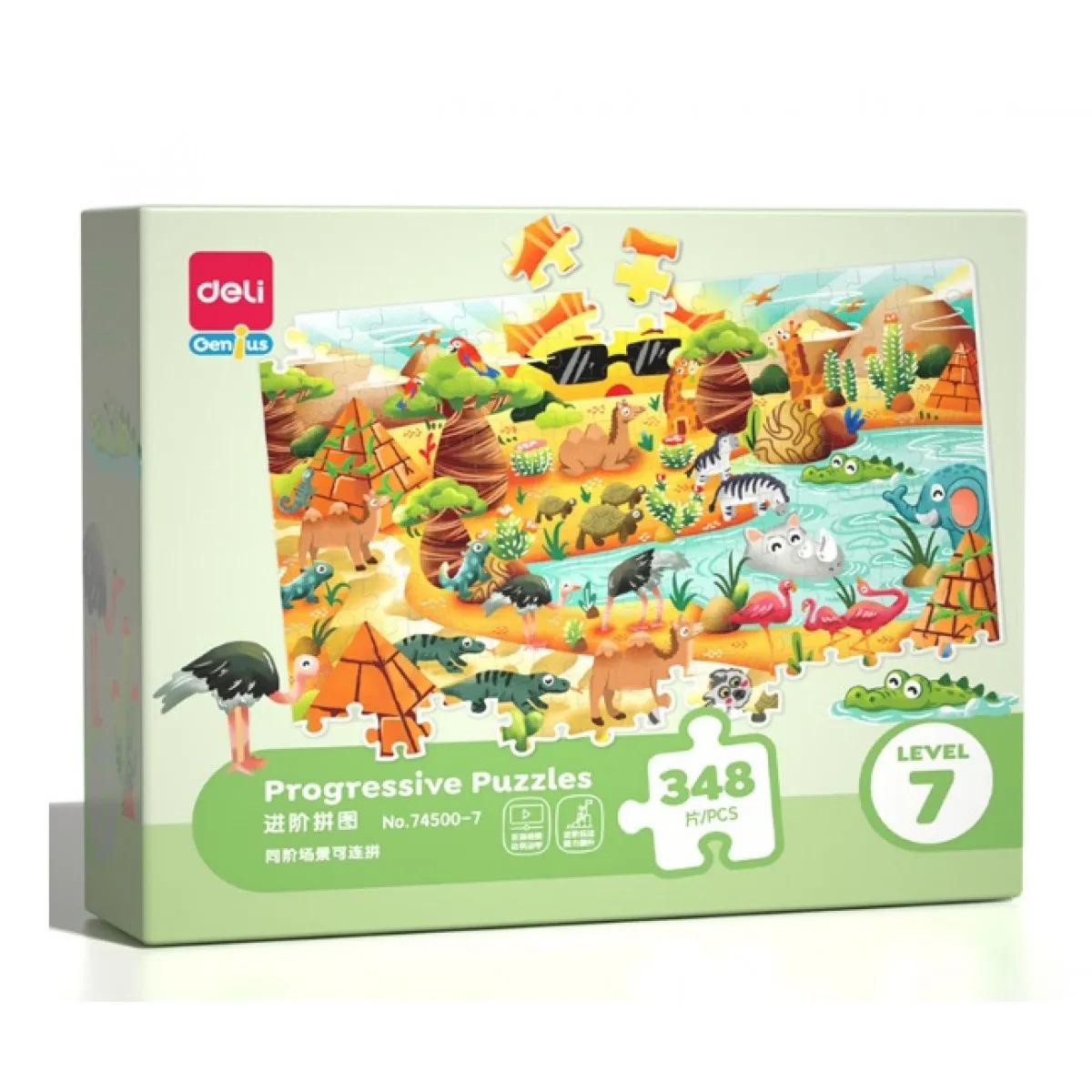 PUZZLE - SLAGALICA PROGRESIVNI nivo 7 - 348 delova 