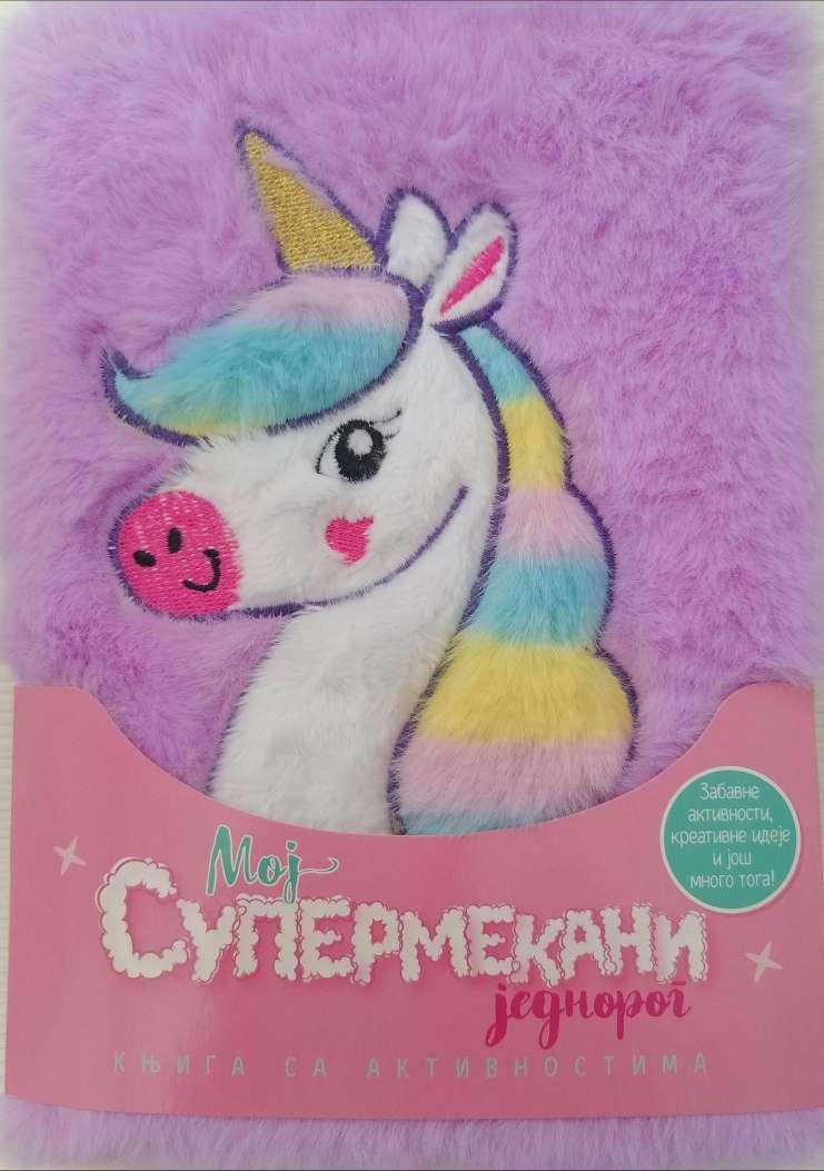 Knjiga sa aktivnostima: Moj supermekani jednorog 