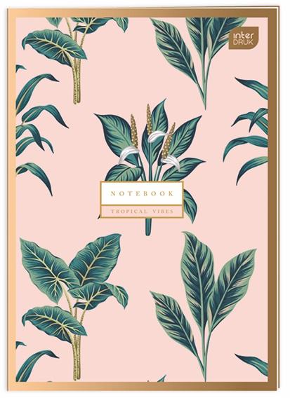 Sveska A4 kvadratići METALLIC SATIN GOLD 