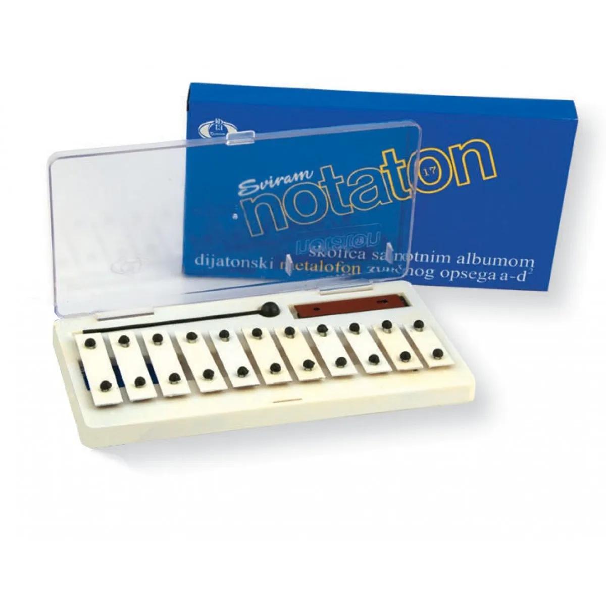 Metalofon 17/P sa priručnikom SVIRAM NOTATON Latinica 