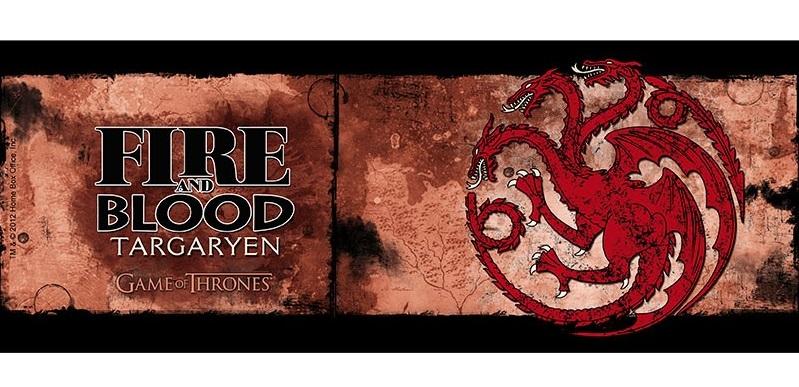 Termo senzitivna šolja GAME OF THRONES Fire and blood, Targaryen 
