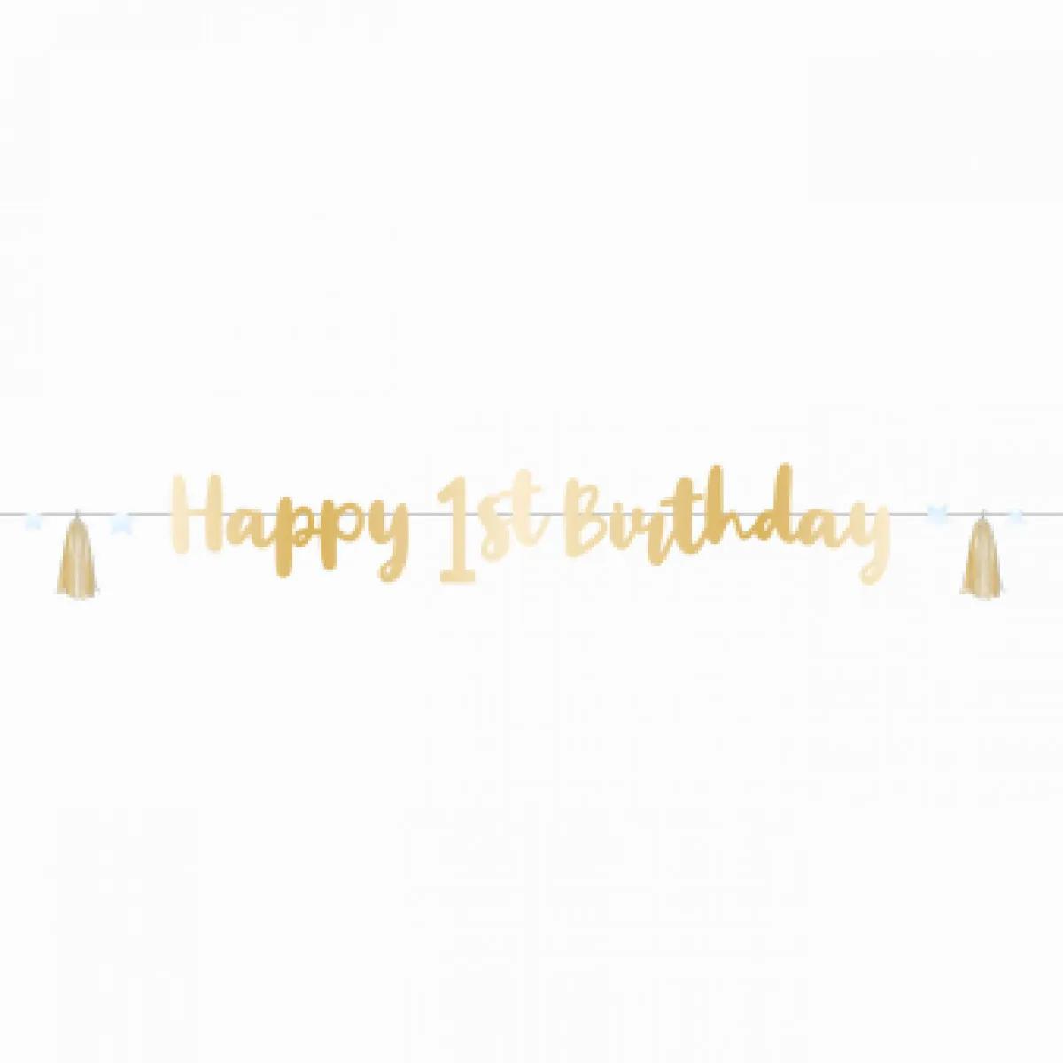 Dekoracija za rođendan - BLUE OMBRE 