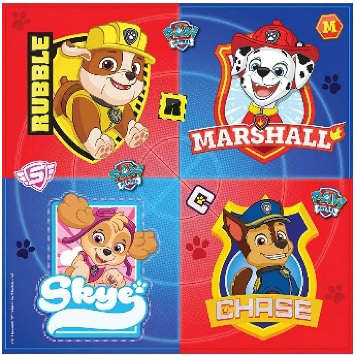 Pakovanje 16 salveta PAW PATROL 
