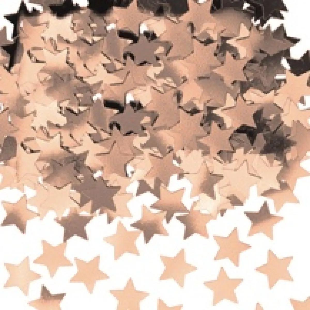 Konfete u obliku zvezdica ROSE GOLD 