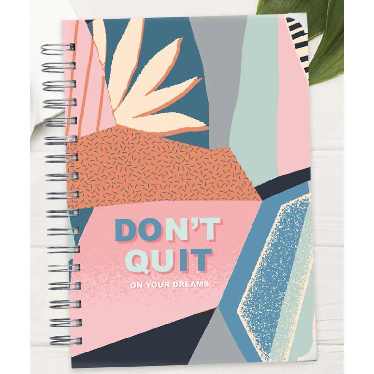 Nedatumirani planer - DON'T QUIT ON YOUR DREAMS 