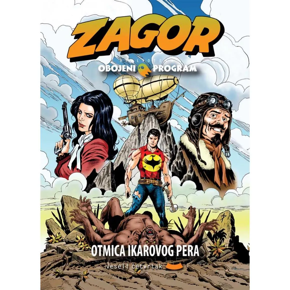 OBOJENI PROGRAM 56 Zagor, Otmica Ikarovog pera 