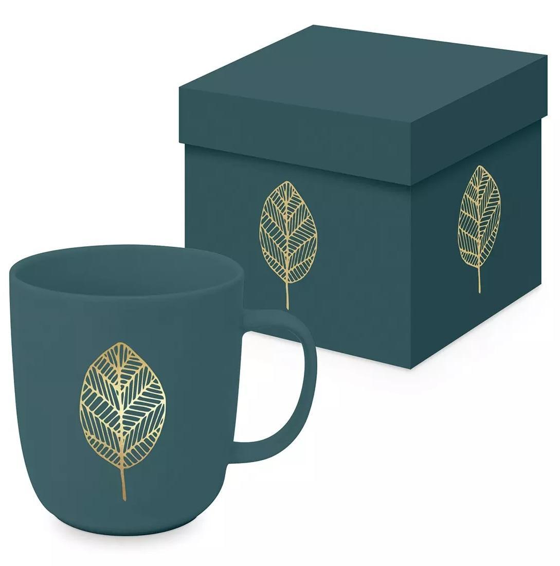 Velika porcelanska šolja LIŠĆE 